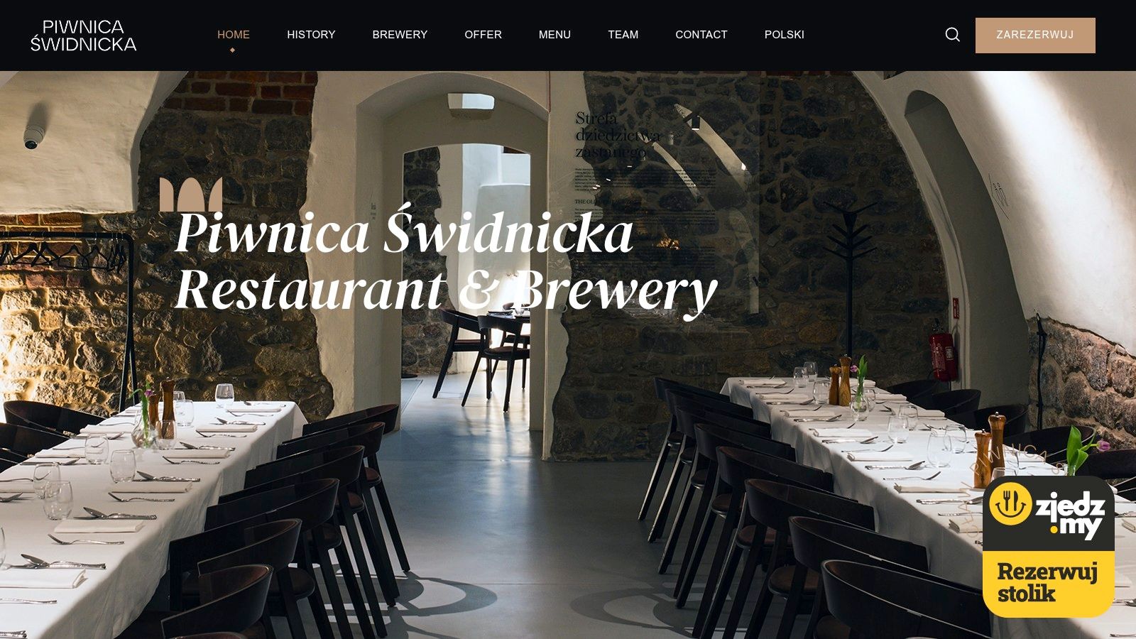 Piwnica Świdnicka: Historia na talerzu